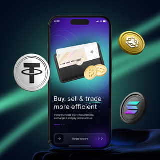 Sound Vestimery trading platform displayed on a mobile phone